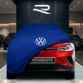 Volkswagen ID.4 (2020-) Custom Fit Indoor Car Cover Soft Stretch Black Gray Blue Red Dust Protection Garage Cover Laser Cut + Bag