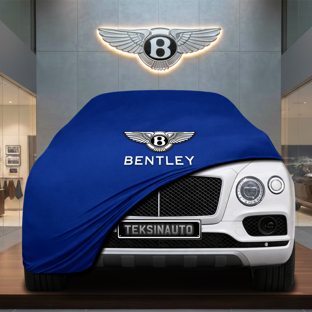 Bentley Bentayga (2015-2020) Custom Fit Indoor Car Cover Soft Stretch Black Gray Blue Red Dust Protection Garage Cover Laser Cut + Bag