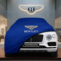 Bentley Bentayga (2015-2020) Custom Fit Indoor Car Cover Soft Stretch Black Gray Blue Red Dust Protection Garage Cover Laser Cut + Bag