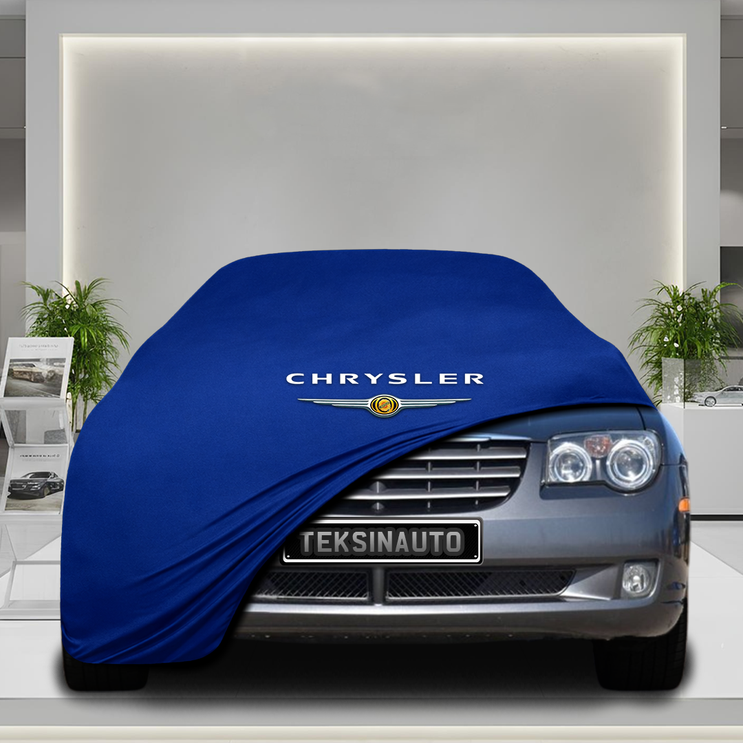 Chrysler Crossfire (2003-2007) Custom Fit Indoor Car Cover Soft Stretch Black Gray Blue Red Dust Protection Garage Cover Laser Cut + Bag