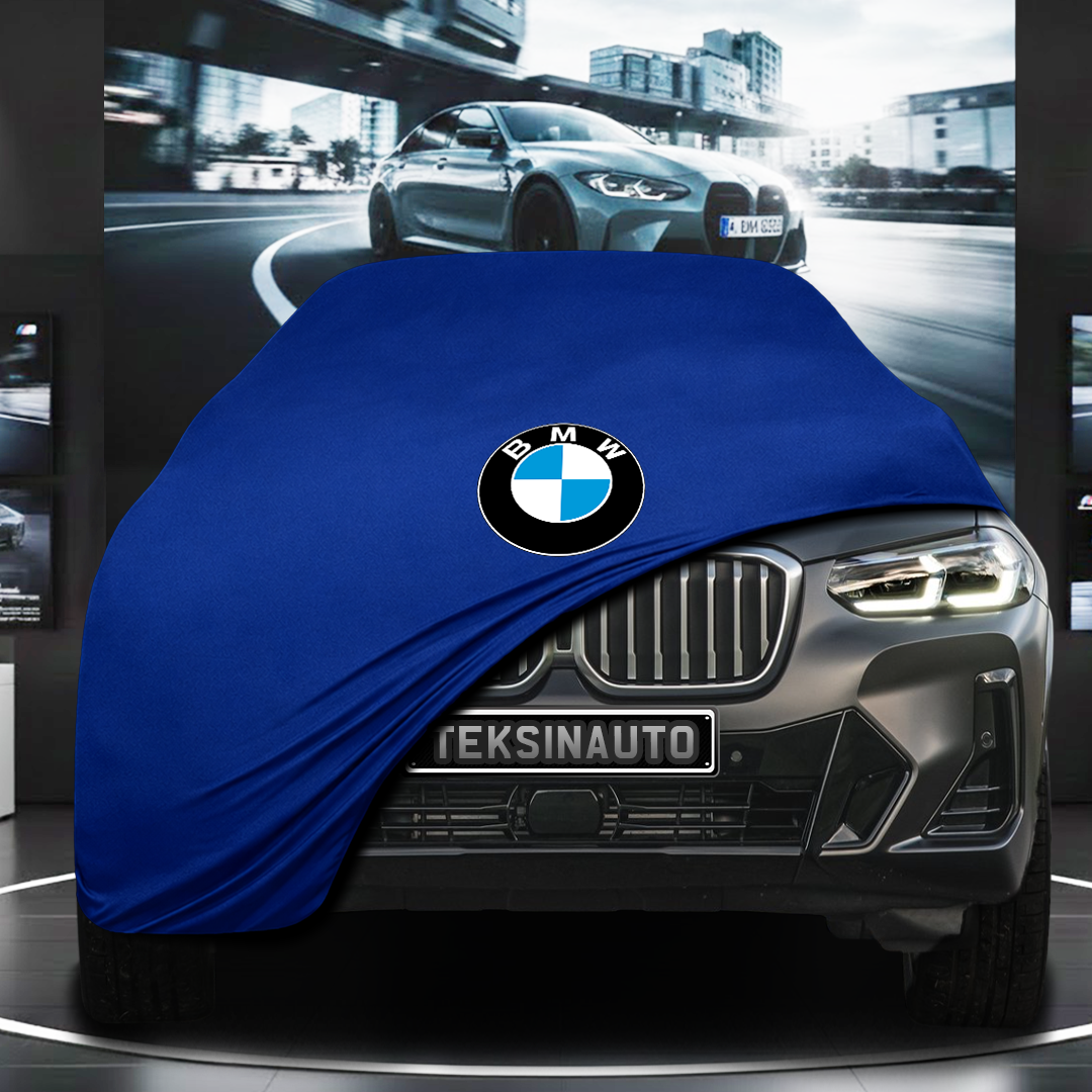 BMW İX 3 (2021-) Custom Fit Indoor Car Cover Soft Stretch Black Gray Blue Red Dust Protection Garage Cover Laser Cut + Bag