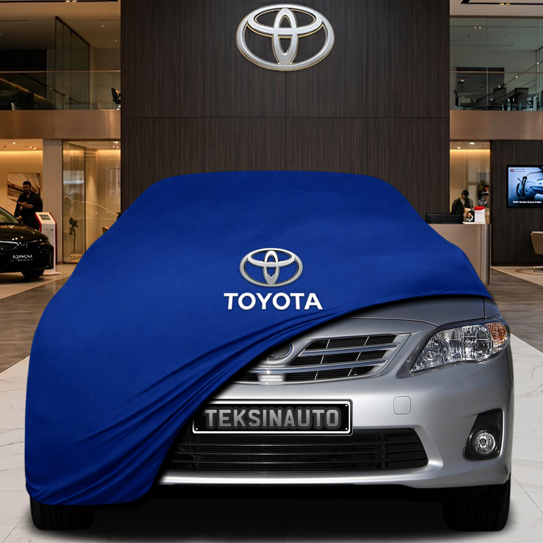 TOYOTA BREVİS (2001-2007) Custom Fit Indoor Car Cover Soft Stretch Black Gray Blue Red Dust Protection Garage Cover Laser Cut + Bag