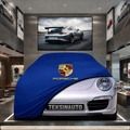 PORSCHE 911 991-2 CABRİOLET 2015-2018 Custom Fit Indoor Car Cover Soft Stretch Black Gray Blue Red Dust Protection Garage Cover Laser Cut + Bag