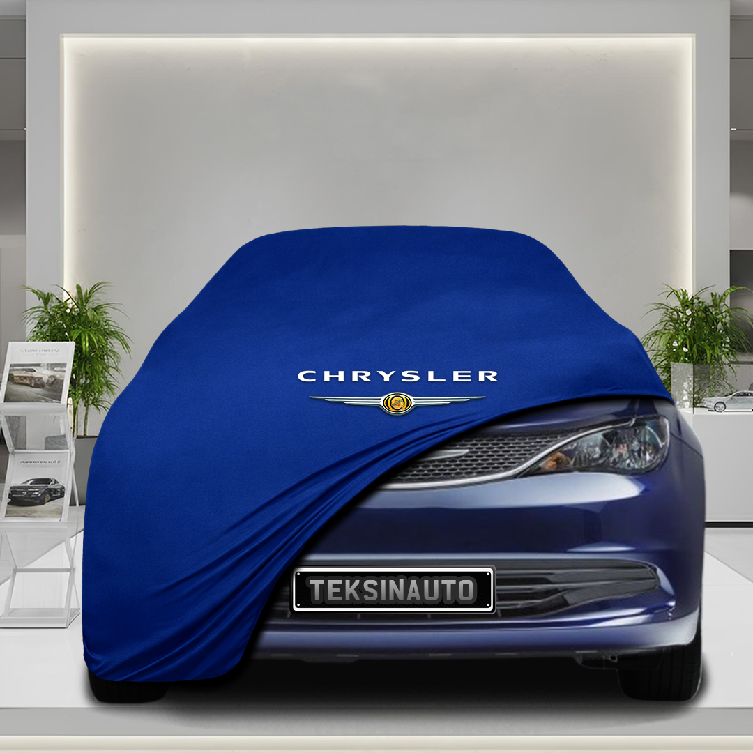 Chrysler Voyager 6 (2019-)  Custom Fit Indoor Car Cover Soft Stretch Black Gray Blue Red Dust Protection Garage Cover Laser Cut + Bag