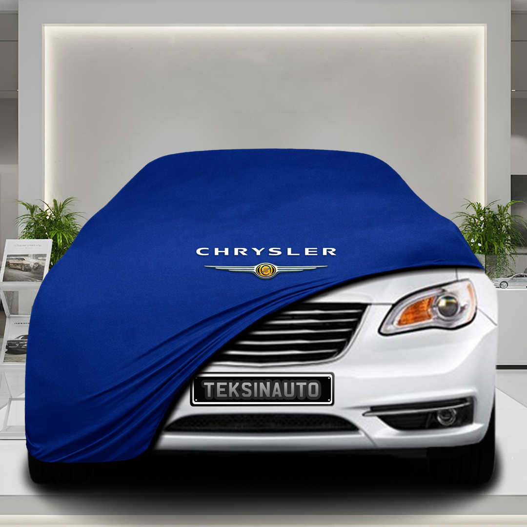 Chrysler 200 (2010-2014) Custom Fit Indoor Car Cover Soft Stretch Black Gray Blue Red Dust Protection Garage Cover Laser Cut + Bag