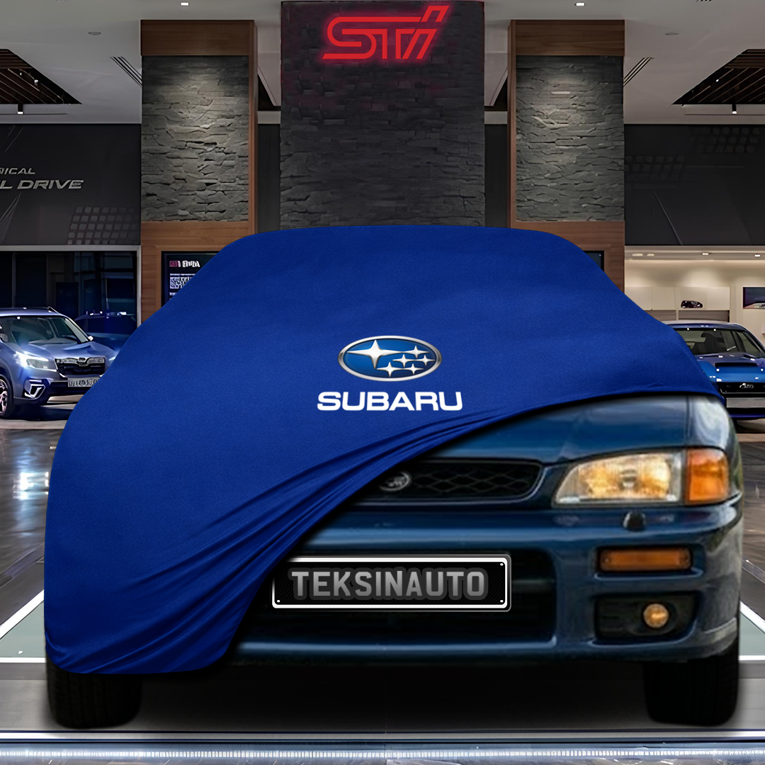 Subaru Impreza 1  Custom Fit Indoor Car Cover Soft Stretch Black Gray Blue Red Dust Protection Garage Cover Laser Cut + Bag
