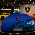 Lamborghini Huracan Sterrato (2023-) Custom Fit Indoor Car Cover Soft Stretch Black Gray Blue Red Dust Protection Garage Cover Laser Cut + Bag