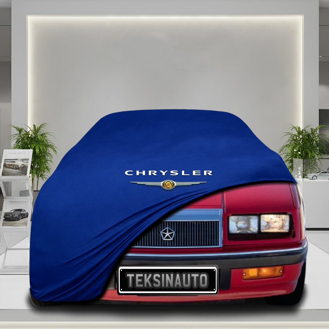 Chrysler Le Baron (1986-1996) Custom Fit Indoor Car Cover Soft Stretch Black Gray Blue Red Dust Protection Garage Cover Laser Cut + Bag