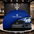 MASERATİ QUATTROPORTE S (2008-2012) Custom Fit Indoor Car Cover Soft Stretch Black Gray Blue Red Dust Protection Garage Cover Laser Cut + Bag