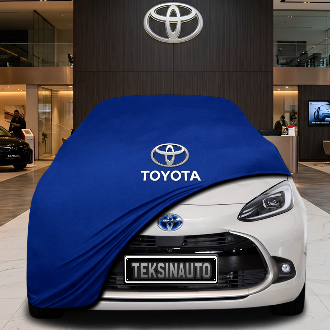 TOYOTA AQUA Custom Fit Indoor Car Cover Soft Stretch Black Gray Blue Red Dust Protection Garage Cover Laser Cut + Bag