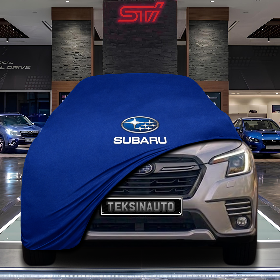 Subaru Forester (2024 -  Custom Fit Indoor Car Cover Soft Stretch Black Gray Blue Red Dust Protection Garage Cover Laser Cut + Bag
