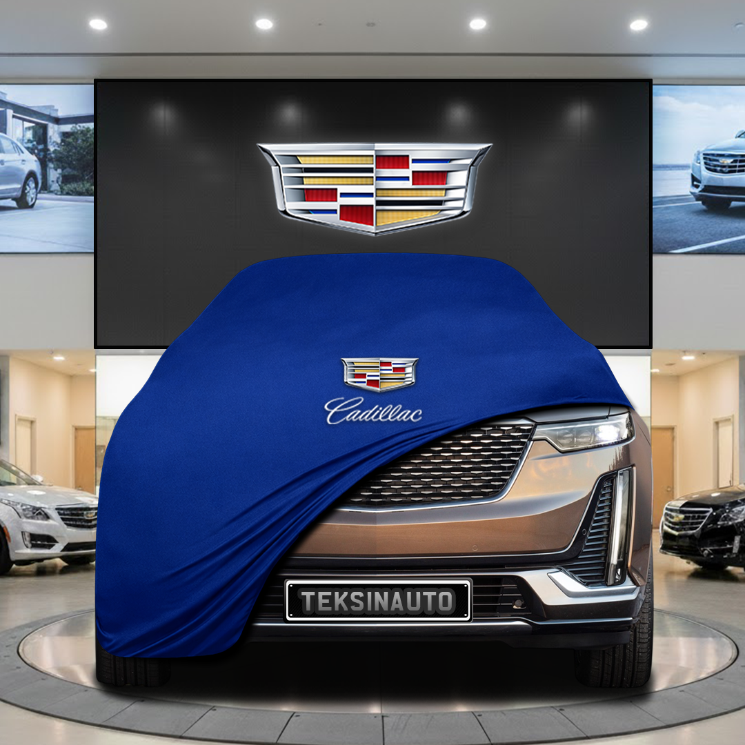 Cadillac XT6 (2019-) Custom Fit Indoor Car Cover Soft Stretch Black Gray Blue Red Dust Protection Garage Cover Laser Cut + Bag