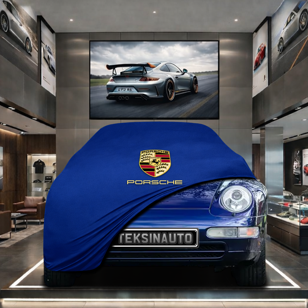 PORSCHE 911 993 1994-1998 Custom Fit Indoor Car Cover Soft Stretch Black Gray Blue Red Dust Protection Garage Cover Laser Cut + Bag