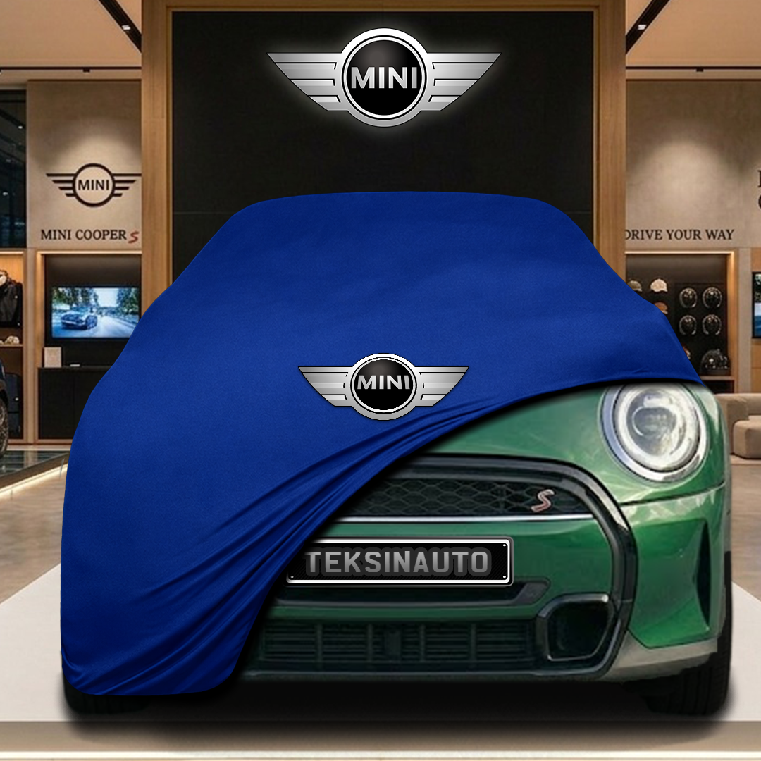 MİNİ COOPER HATCH F55 2021-2024 Custom Fit Indoor Car Cover Soft Stretch Black Gray Blue Red Dust Protection Garage Cover Laser Cut + Bag