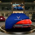 Corvette C2 Custom Fit Indoor Car Cover Soft Stretch Black Gray Blue Red Dust Protection Garage Cover Laser Cut + Bag