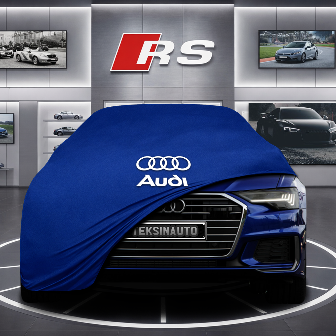AUDİ A6 C8 Custom Fit Indoor Car Cover Soft Stretch Black Gray Blue Red Dust Protection Garage Cover Laser Cut + Bag