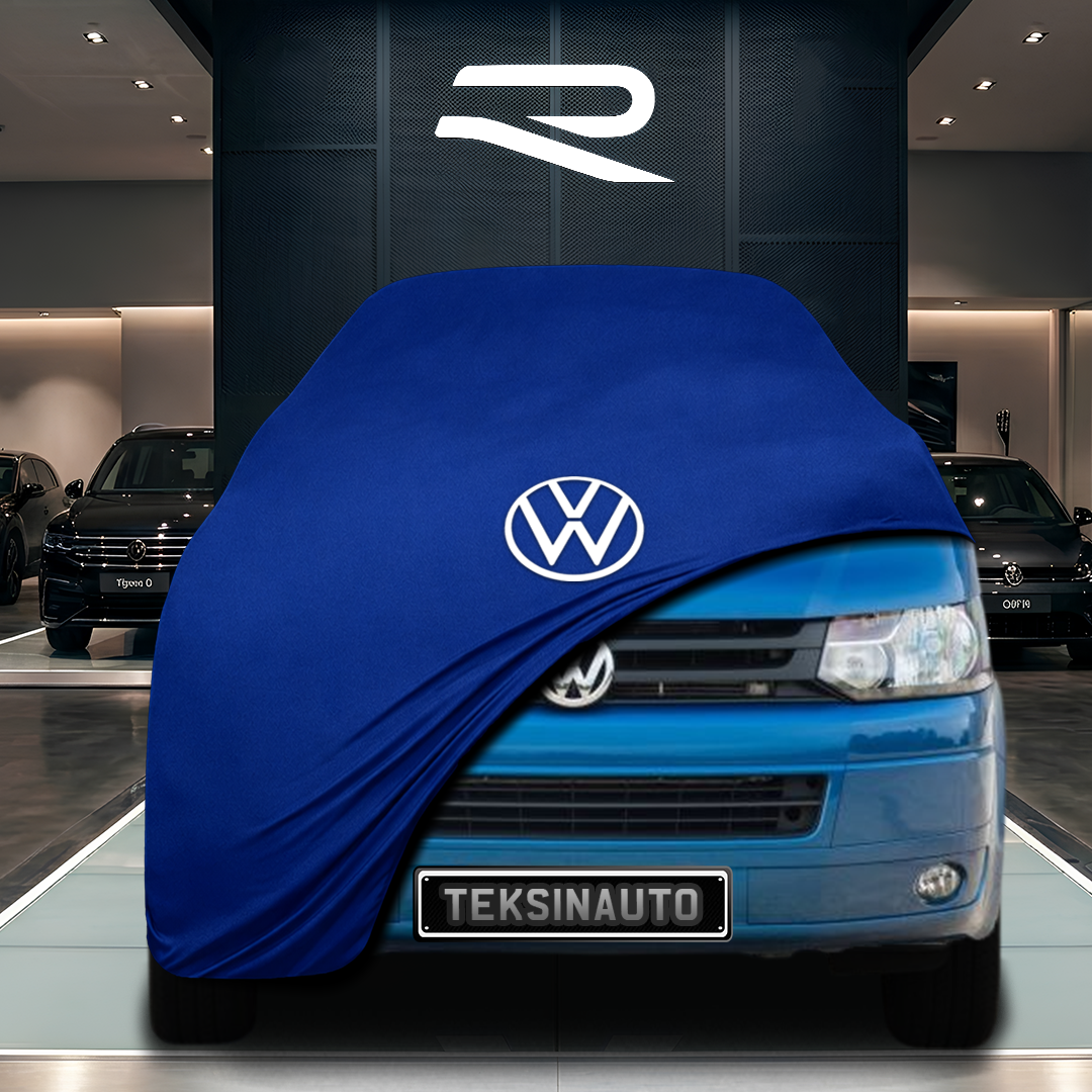 Volkswagen Transporter T5 (2003-2015) Custom Fit Indoor Car Cover Soft Stretch Black Gray Blue Red Dust Protection Garage Cover Laser Cut + Bag