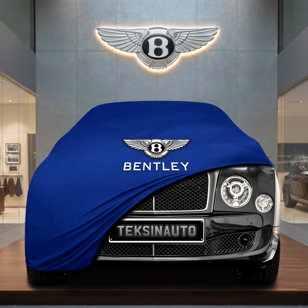 BENTLEY MULSANNE 2016- Custom Fit Indoor Car Cover Soft Stretch Black Gray Blue Red Dust Protection Garage Cover Laser Cut + Bag
