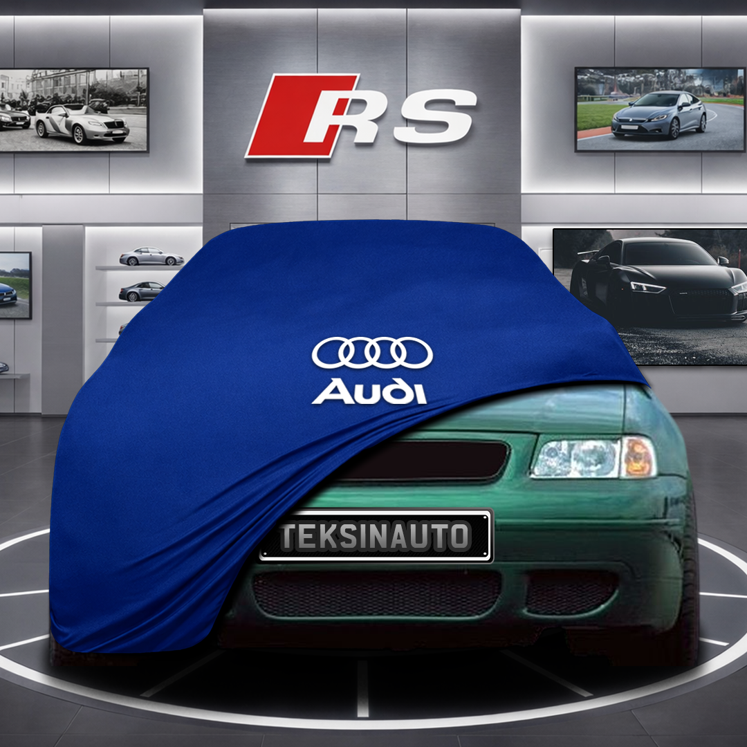 AUDİ A3 8L 2000-2003 Custom Fit Indoor Car Cover Soft Stretch Black Gray Blue Red Dust Protection Garage Cover Laser Cut + Bag