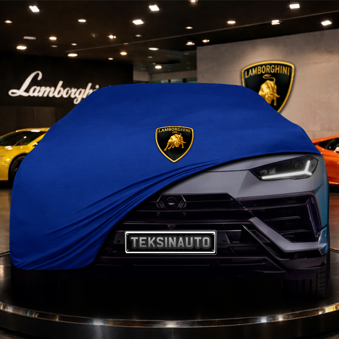 Lamborghini Urus (2018-) Custom Fit Indoor Car Cover Soft Stretch Black Gray Blue Red Dust Protection Garage Cover Laser Cut + Bag