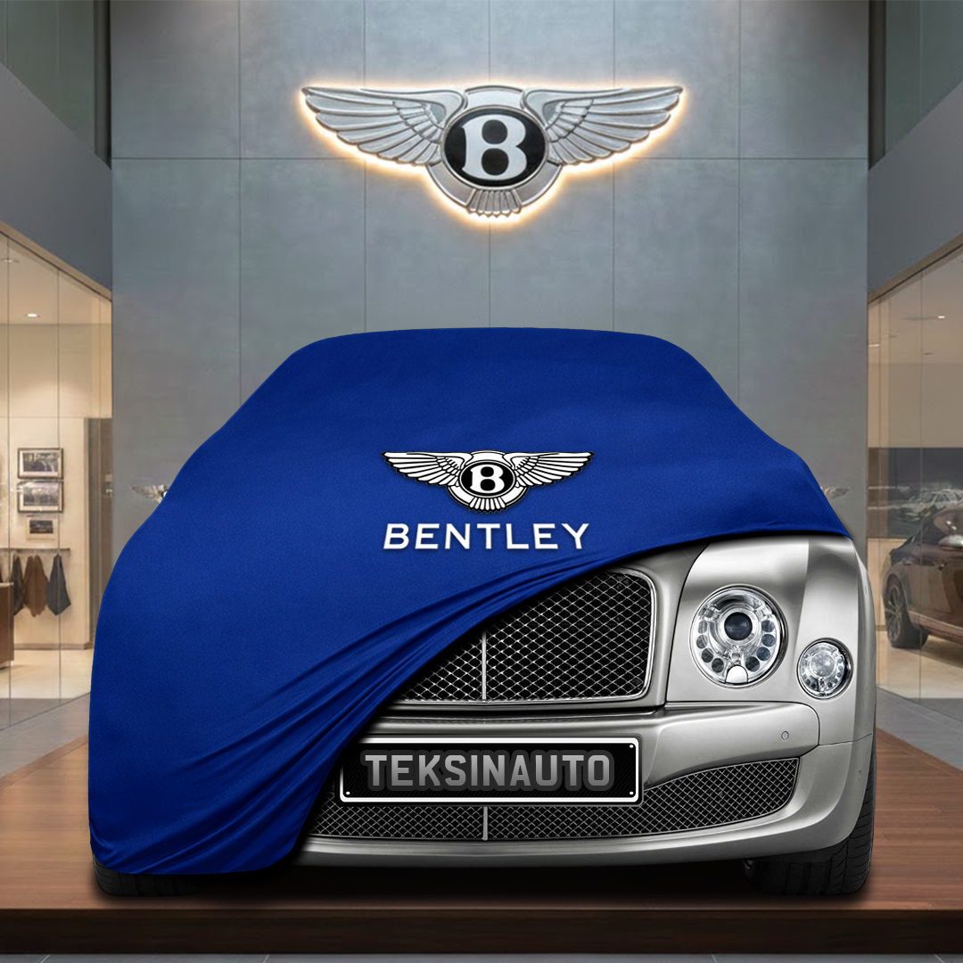 BENTLEY MULSANNE 2010-2016 Custom Fit Indoor Car Cover Soft Stretch Black Gray Blue Red Dust Protection Garage Cover Laser Cut + Bag