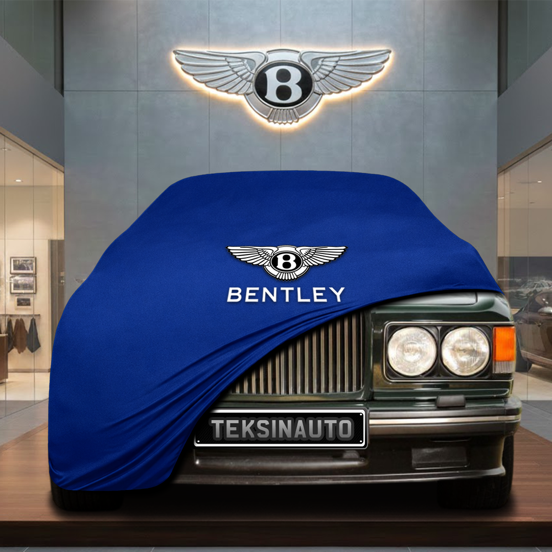 BENTLEY TURBO R 1992-1996 Custom Fit Indoor Car Cover Soft Stretch Black Gray Blue Red Dust Protection Garage Cover Laser Cut + Bag