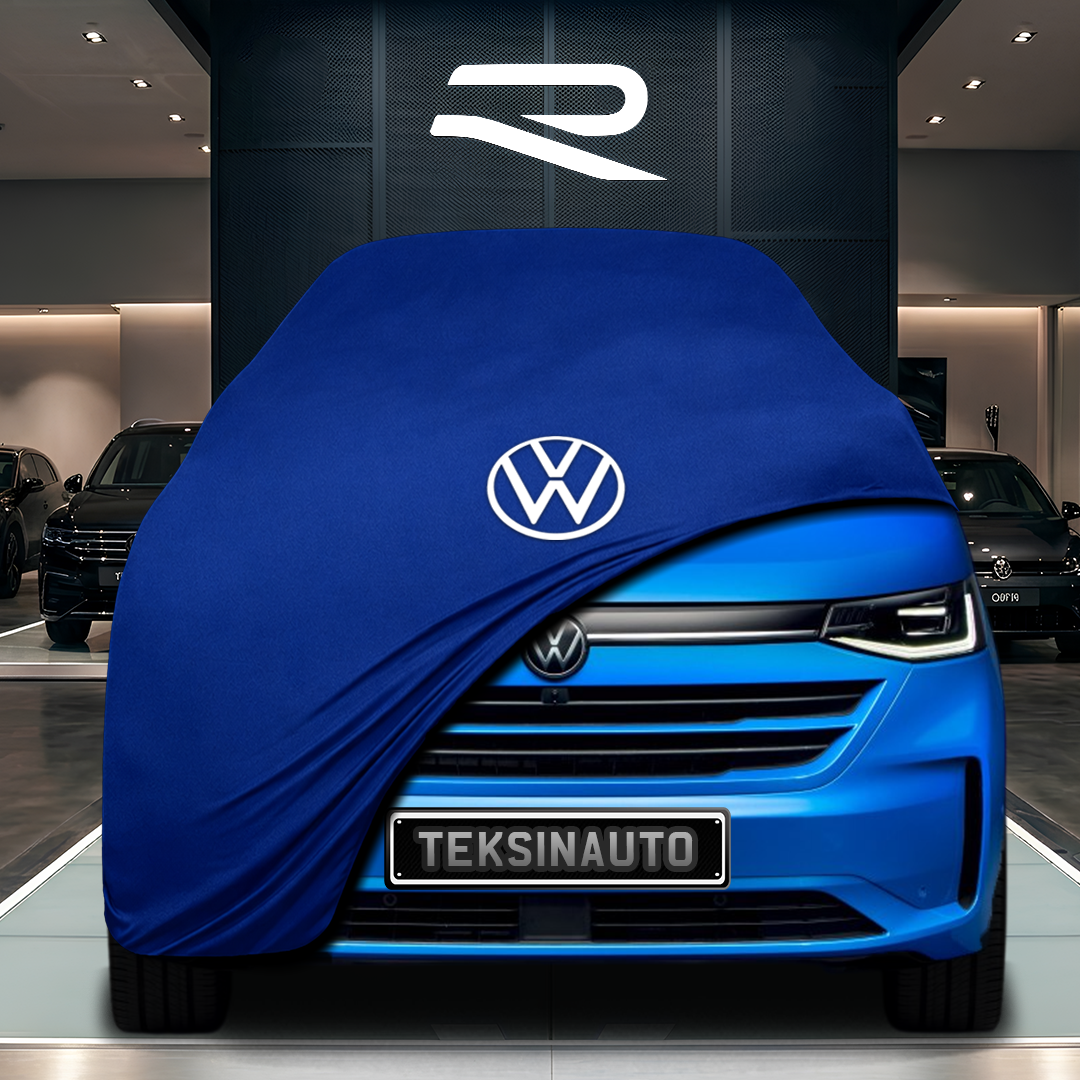 Volkswagen Caravelle T7 Custom Fit Indoor Car Cover Soft Stretch Black Gray Blue Red Dust Protection Garage Cover Laser Cut + Bag