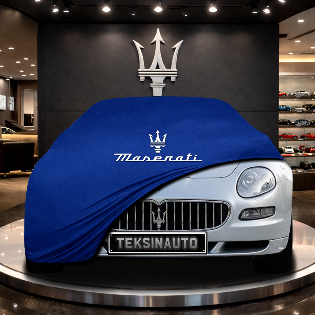 MASERATİ GRANSPORT (2004-2007) Custom Fit Indoor Car Cover Soft Stretch Black Gray Blue Red Dust Protection Garage Cover Laser Cut + Bag