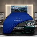 Jaguar XJ (X358) (2007-2009) Custom Fit Indoor Car Cover Soft Stretch Black Gray Blue Red Dust Protection Garage Cover Laser Cut + Bag