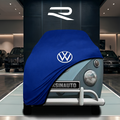 Volkswagen Transporter T2 (1967-1979) Custom Fit Indoor Car Cover Soft Stretch Black Gray Blue Red Dust Protection Garage Cover Laser Cut + Bag