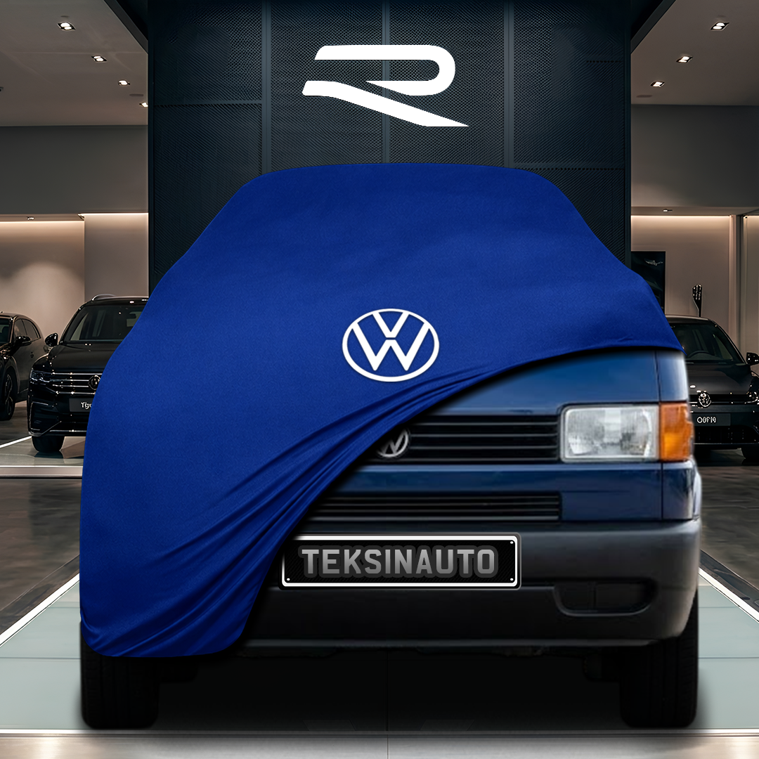 Volkswagen Transporter T4 (1990-1995) Custom Fit Indoor Car Cover Soft Stretch Black Gray Blue Red Dust Protection Garage Cover Laser Cut + Bag