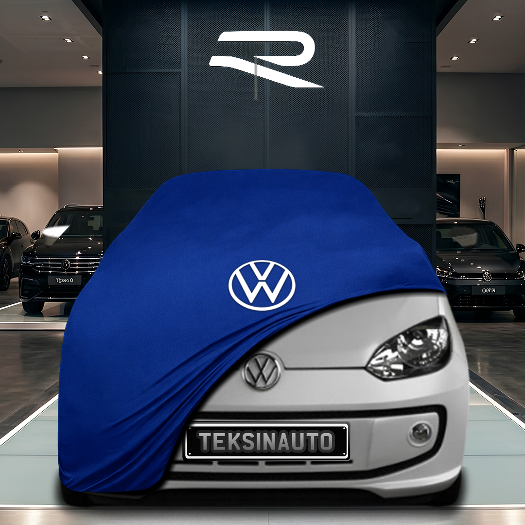 Volkswagen UP Custom Fit Indoor Car Cover Soft Stretch Black Gray Blue Red Dust Protection Garage Cover Laser Cut + Bag