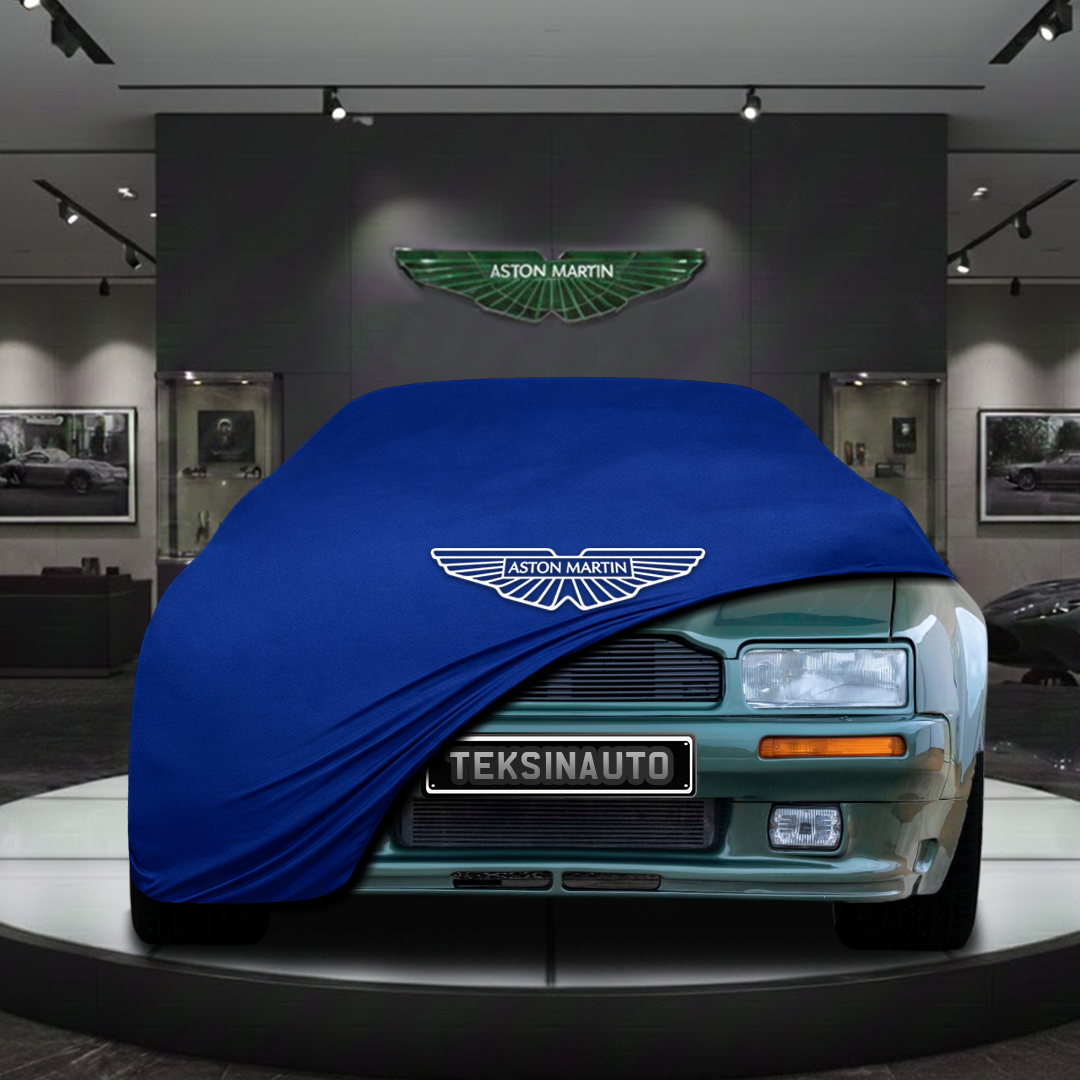 ASTON MARTİN VİRAGE VANTAGE 1988-2000 Custom Fit Indoor Car Cover Soft Stretch Black Gray Blue Red Dust Protection Garage Cover Laser Cut + Bag