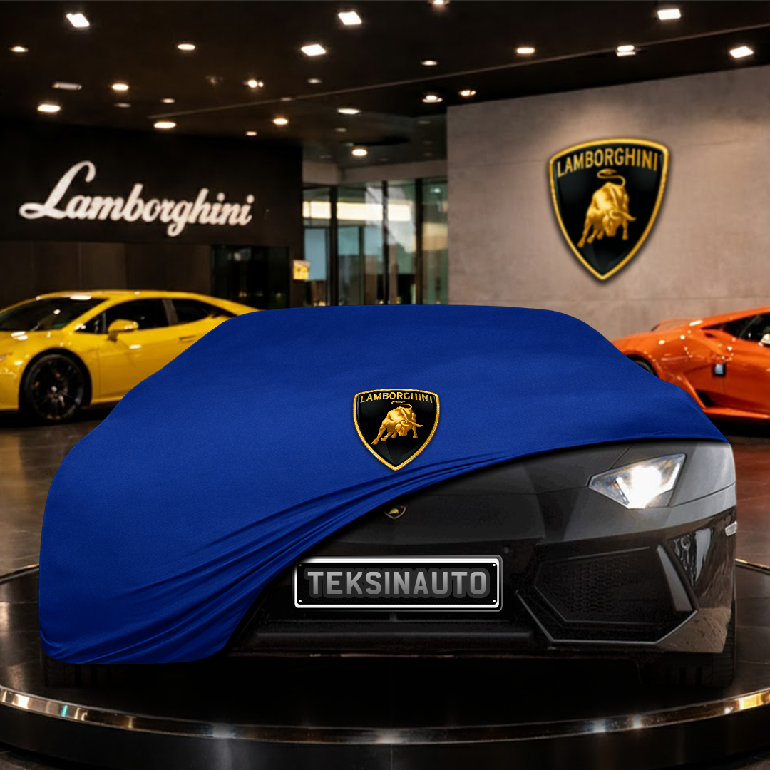 Lamborghini Aventador LP700-4 (2011-2017) Indoor Car Cover Custom Fit, Black, Gray, Blue, Red Color