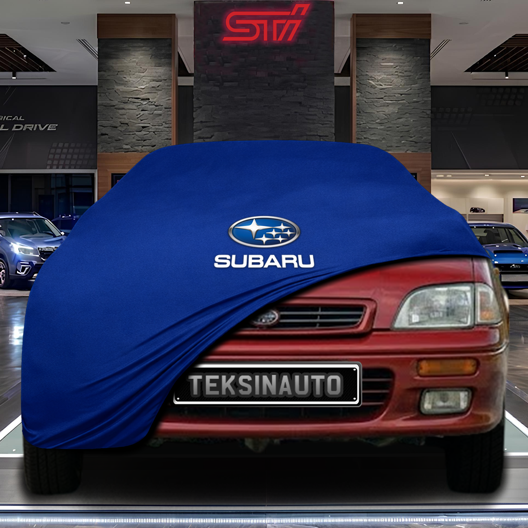 Subaru Justy 2 (1989 - 1995)  Custom Fit Indoor Car Cover Soft Stretch Black Gray Blue Red Dust Protection Garage Cover Laser Cut + Bag
