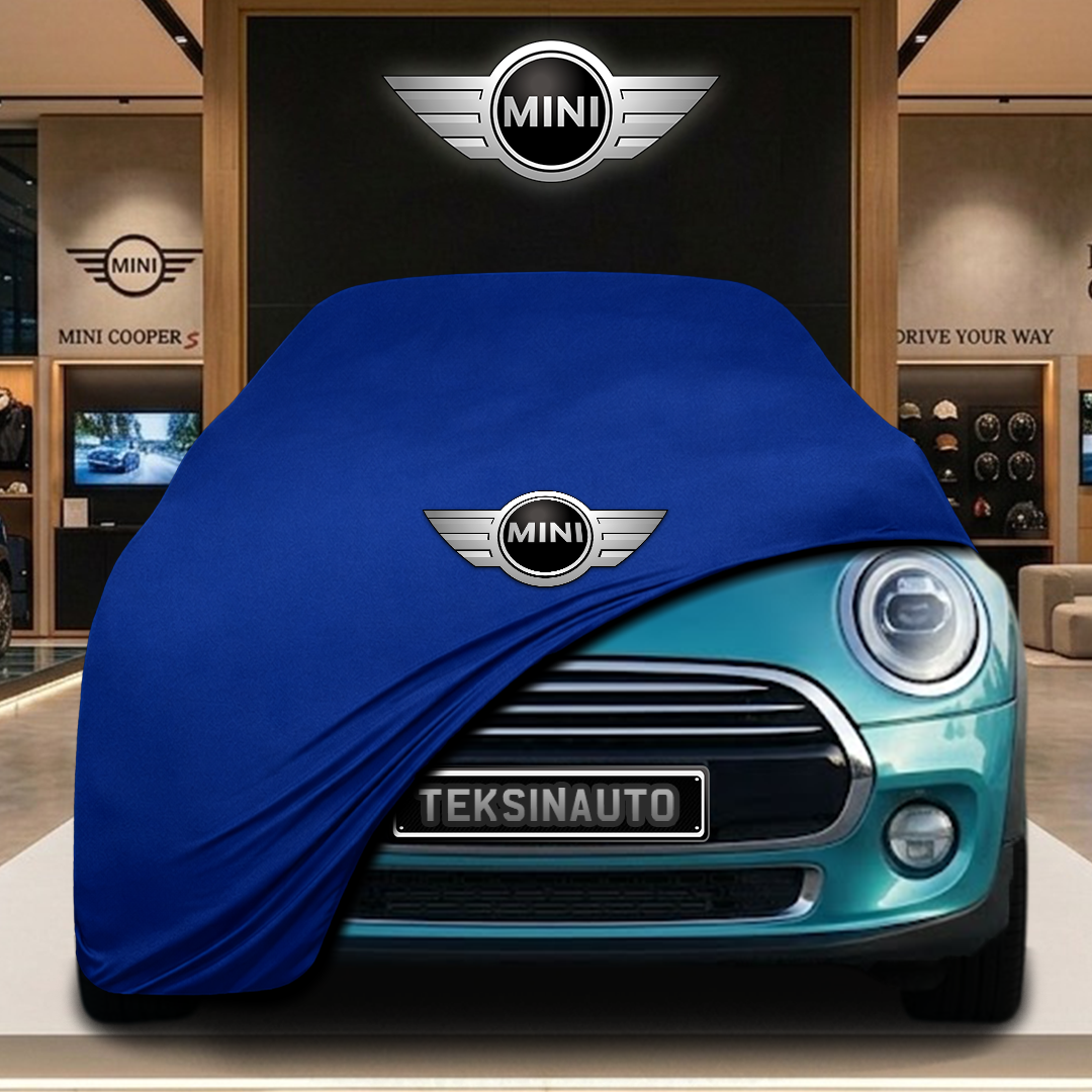 MİNİ COOPER CONVERTİBLE F57 Custom Fit Indoor Car Cover Soft Stretch Black Gray Blue Red Dust Protection Garage Cover Laser Cut + Bag