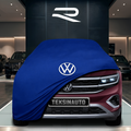 Volkswagen Talagon Custom Fit Indoor Car Cover Soft Stretch Black Gray Blue Red Dust Protection Garage Cover Laser Cut + Bag