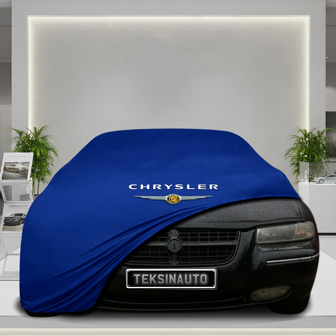 Chrysler Stratus(JA) (1995-2000) Custom Fit Indoor Car Cover Soft Stretch Black Gray Blue Red Dust Protection Garage Cover Laser Cut + Bag