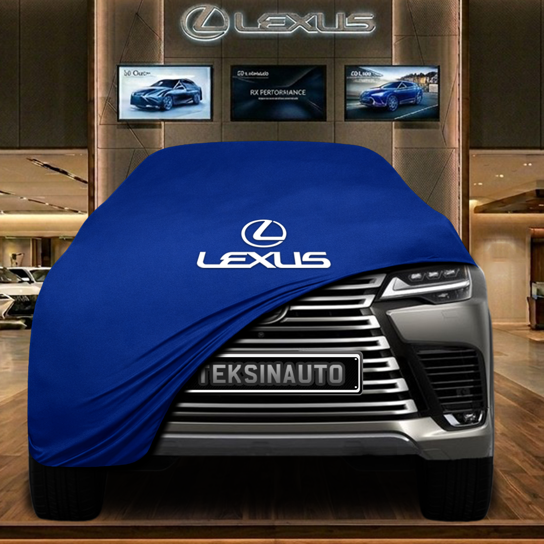 Lexus LX 4 (2021-) Custom Fit Indoor Car Cover Soft Stretch Black Gray Blue Red Dust Protection Garage Cover Laser Cut + Bag