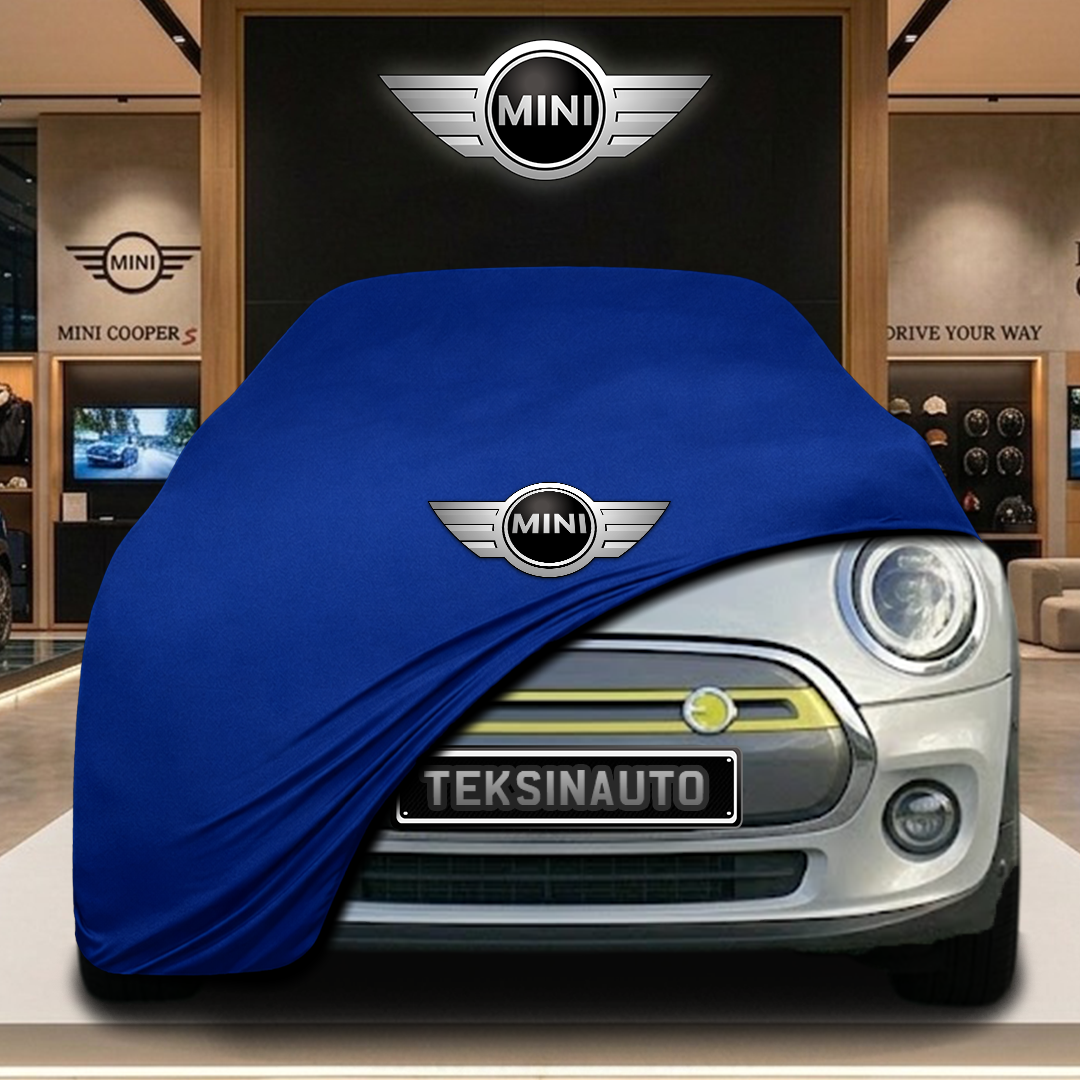 MİNİ COOPER ELECTRIC SE F56 Custom Fit Indoor Car Cover Soft Stretch Black Gray Blue Red Dust Protection Garage Cover Laser Cut + Bag