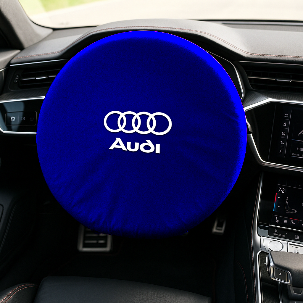 Steering Wheel Cover Soft Elastic Premium Fabric For all Audi Model