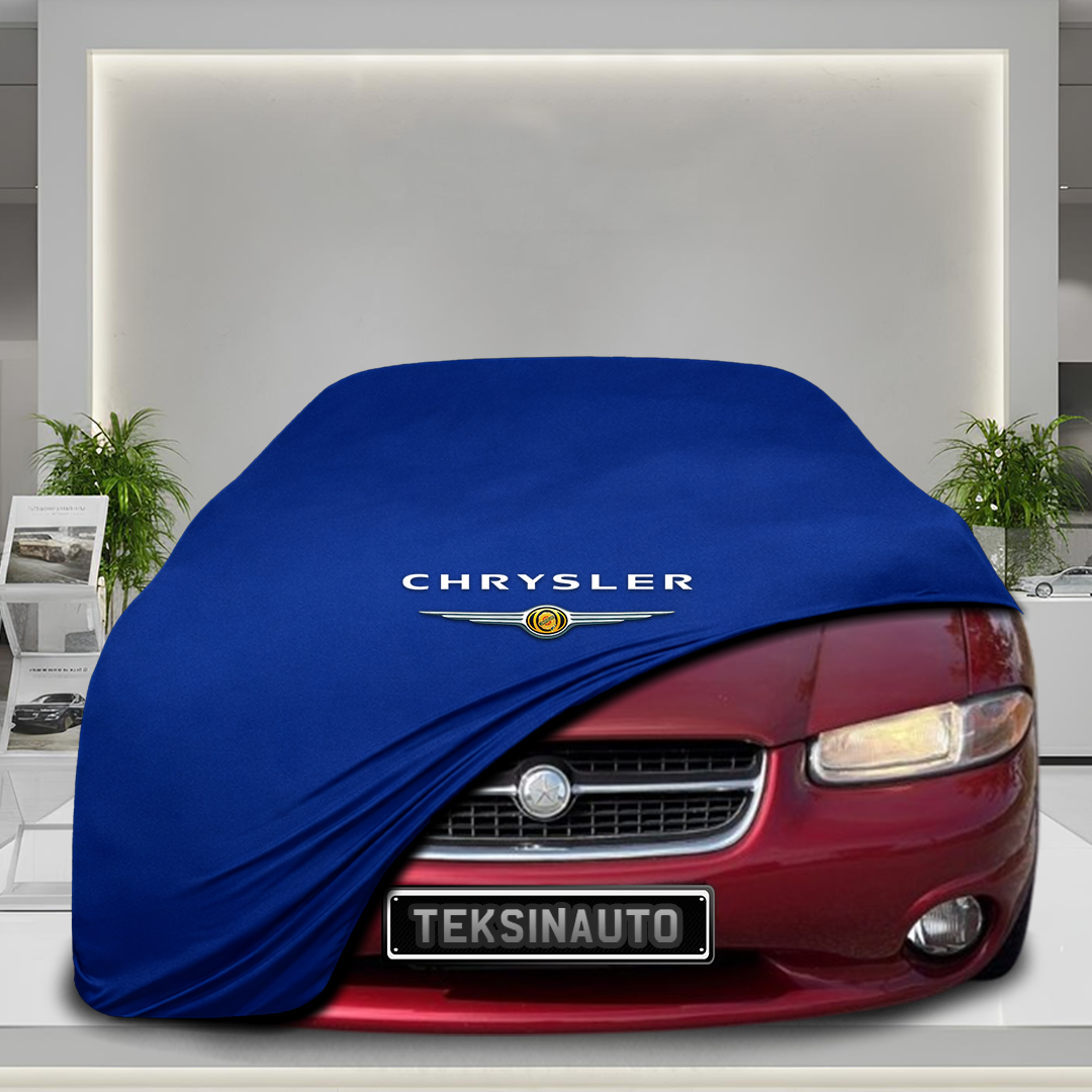 Chrysler Stratus(JX) (1996-2000)  Custom Fit Indoor Car Cover Soft Stretch Black Gray Blue Red Dust Protection Garage Cover Laser Cut + Bag