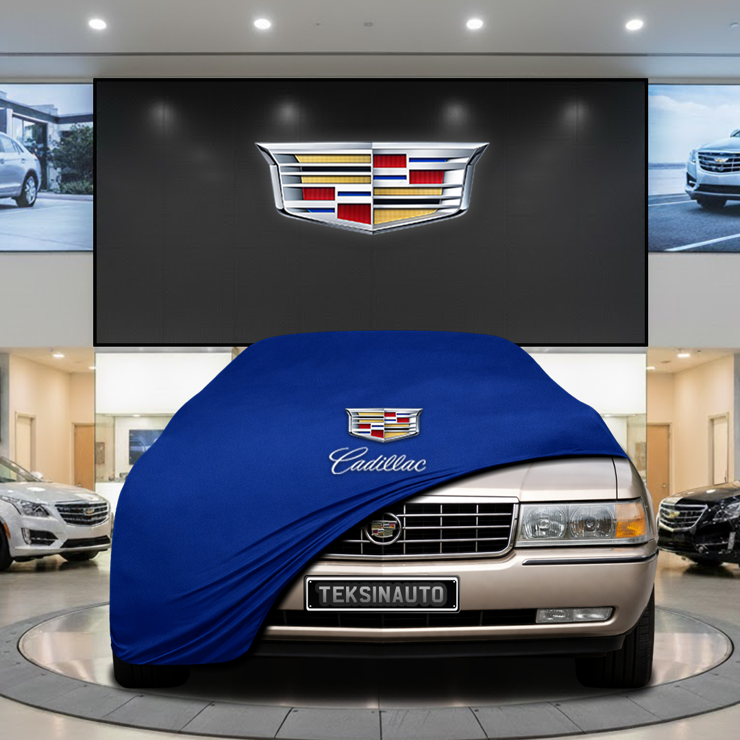 Cadillac Seville 5 (1997-2004) Custom Fit Indoor Car Cover Soft Stretch Black Gray Blue Red Dust Protection Garage Cover Laser Cut + Bag