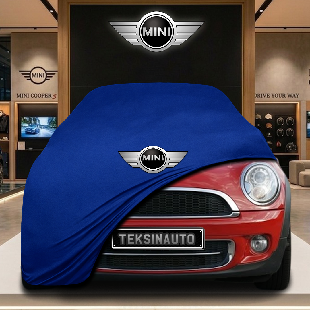 MİNİ COOPER CONVERTİBLE R57 Custom Fit Indoor Car Cover Soft Stretch Black Gray Blue Red Dust Protection Garage Cover Laser Cut + Bag