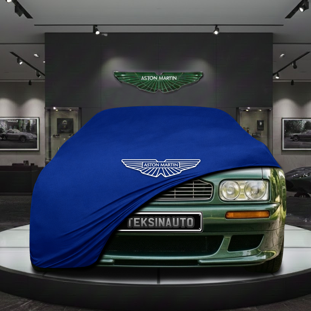 ASTON MARTİN VİRAGE SALOON 1993-1999 Custom Fit Indoor Car Cover Soft Stretch Black Gray Blue Red Dust Protection Garage Cover Laser Cut + Bag