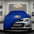 CHEVROLET SS (2014-2017)  Custom Fit Indoor Car Cover Soft Stretch Black Gray Blue Red Dust Protection Garage Cover Laser Cut + Bag (Kopya)