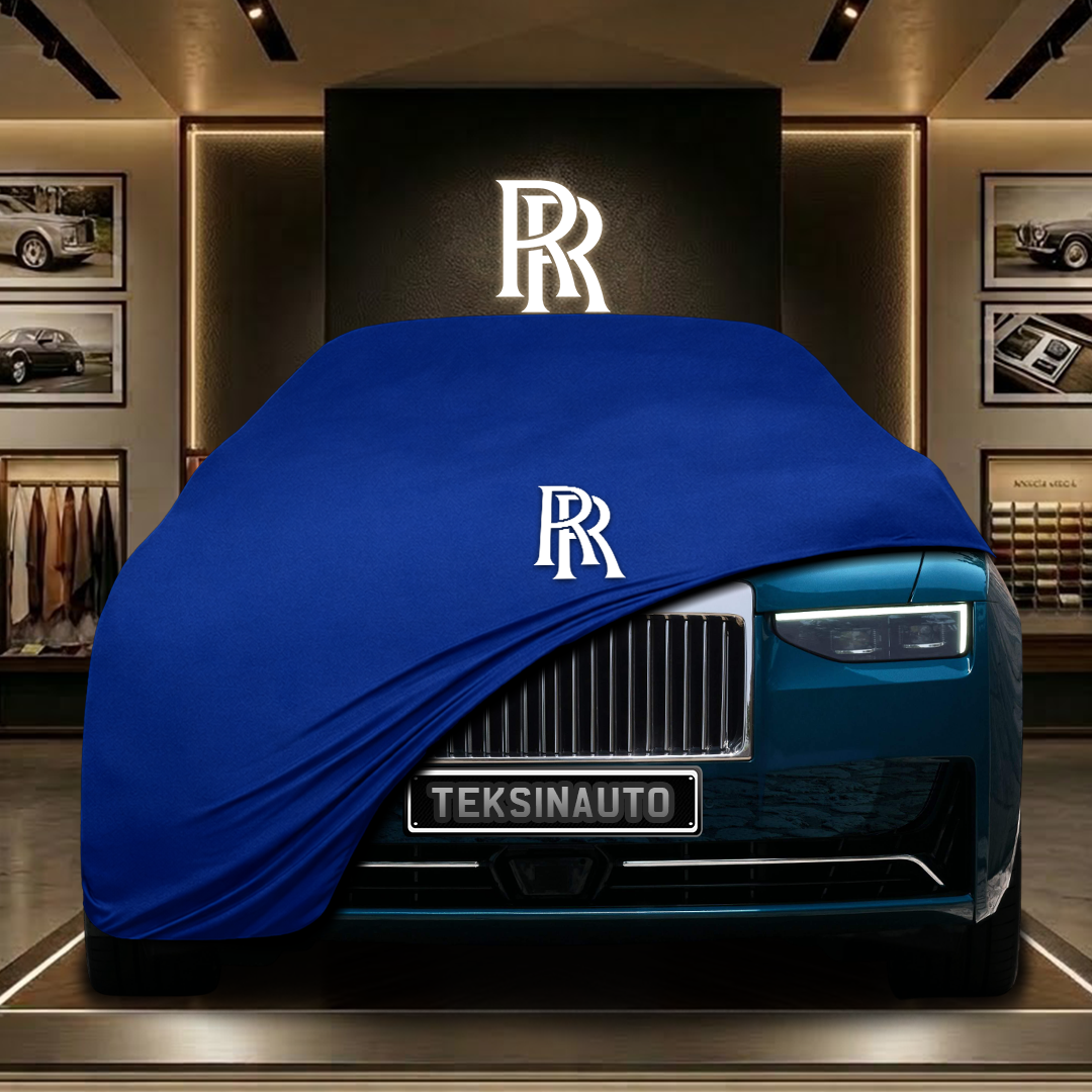 Rolls Royce Ghost 2 (2020-) Custom Fit Indoor Car Cover Soft Stretch Black Gray Blue Red Dust Protection Garage Cover Laser Cut + Bag