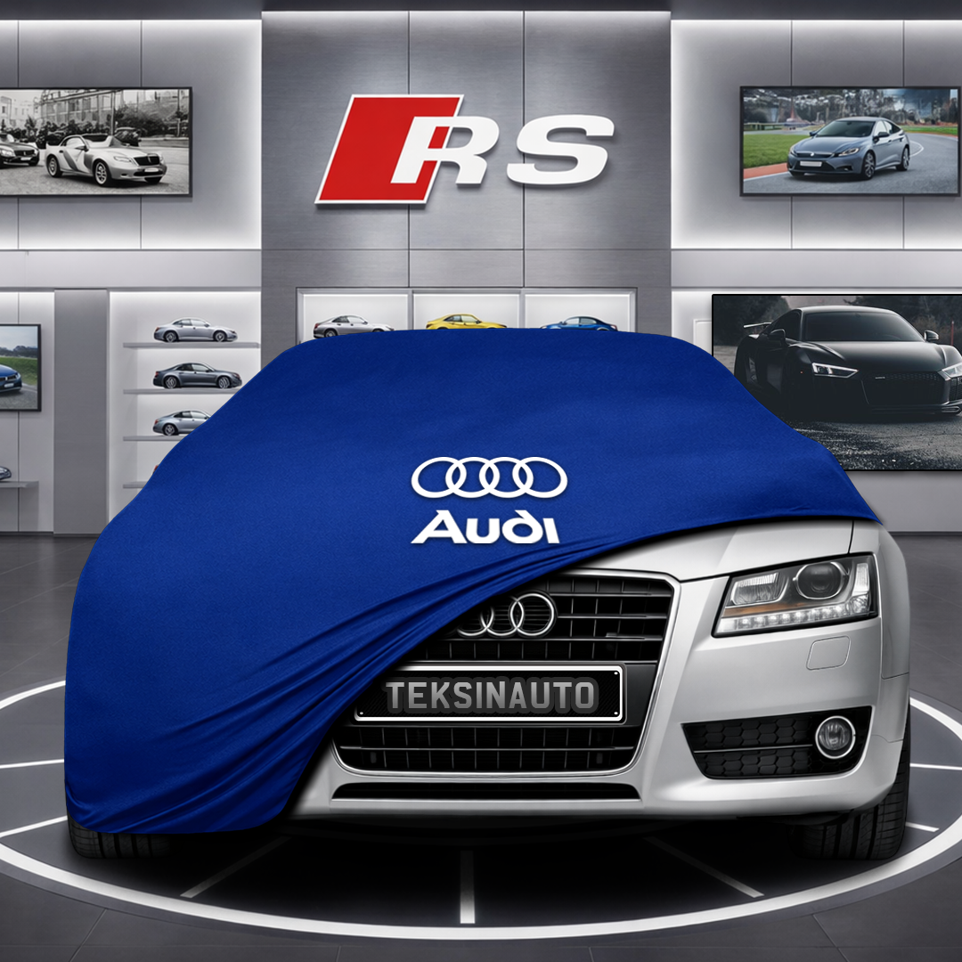 AUDİ A5 8TA SPORTBACK 2009-2011 Custom Fit Indoor Car Cover Soft Stretch Black Gray Blue Red Dust Protection Garage Cover Laser Cut + Bag