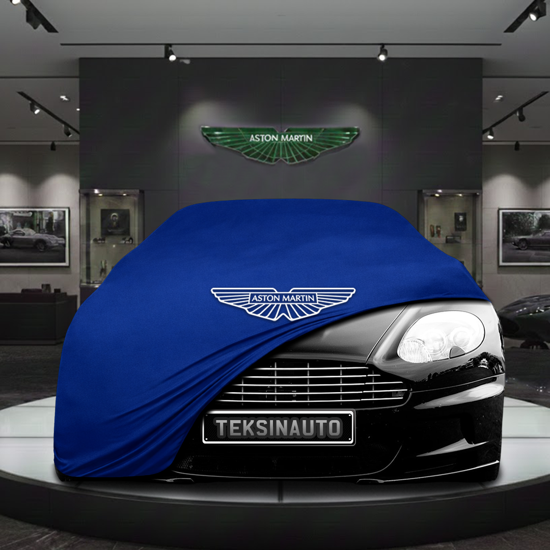 Aston Martin DBS V12 (2007-2012) Custom Fit Indoor Car Cover Soft Stretch Black Gray Blue Red Dust Protection Garage Cover Laser Cut + Bag