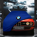 BMW 5 E12 (1972-1981) Custom Fit Indoor Car Cover Soft Stretch Black Gray Blue Red Dust Protection Garage Cover Laser Cut + Bag
